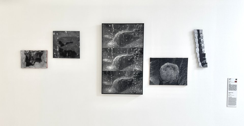 山腹短歌，展览现场